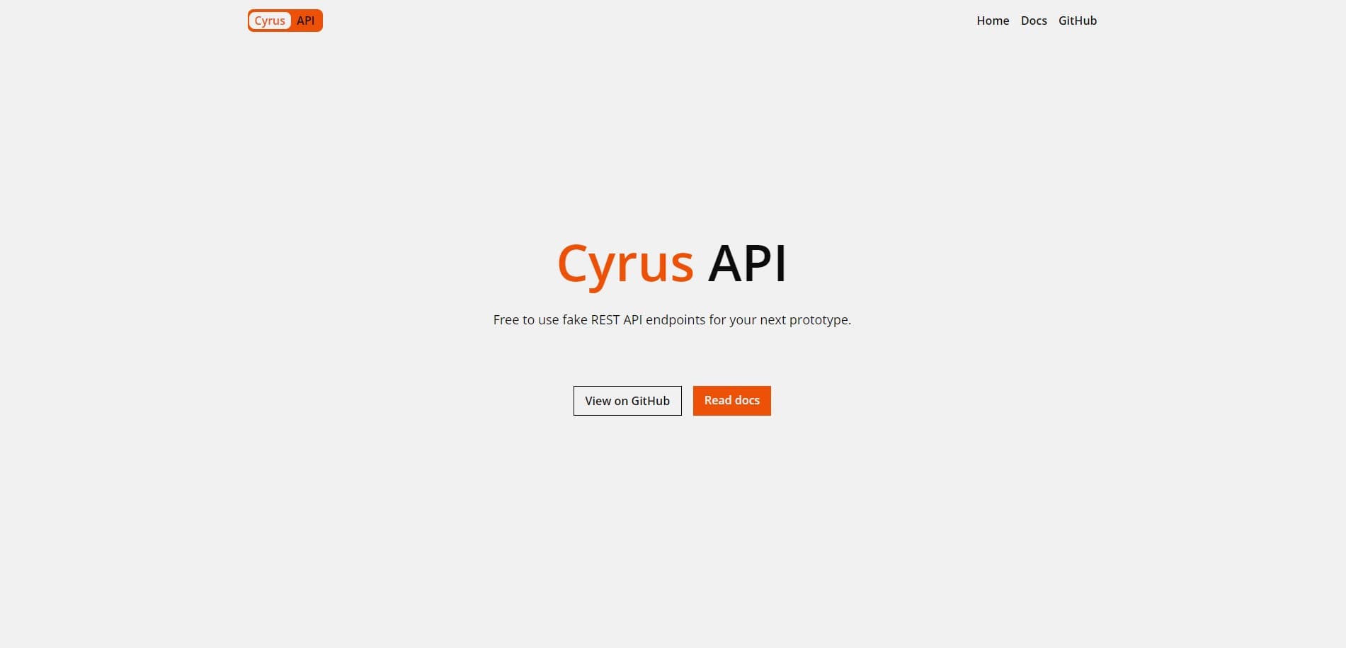 Cyrus API